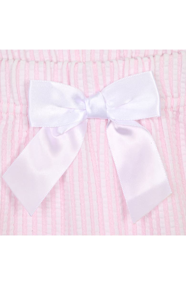 SLEEP ON IT Kids' Two-Piece Short Pajamas & Scrunchie Set, Alternate, color, Pink