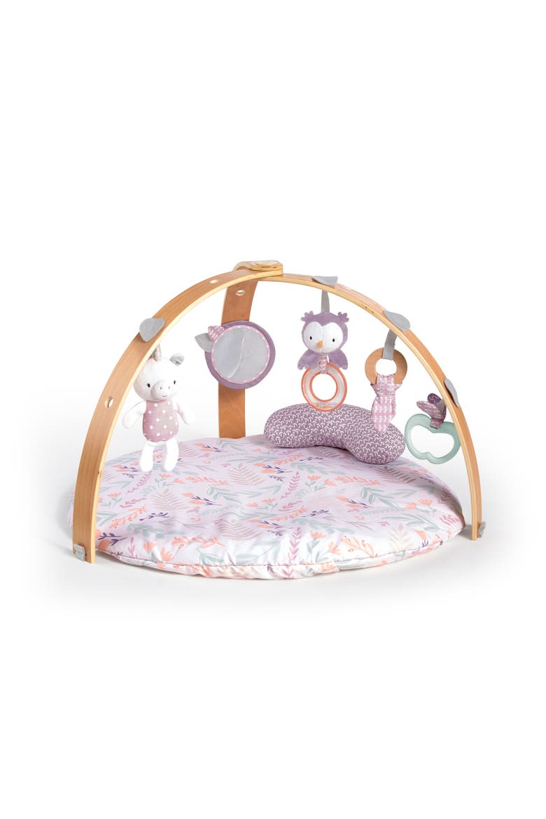 Cozy Spot Duvet Activity Gym with Self-Storage, Main, color, PINK