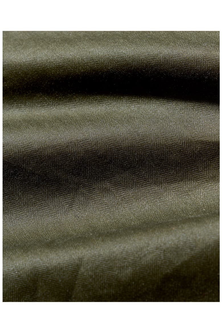 Harrison Water Repellent Waxed Cotton Jacket, Alternate, color, OLIVE