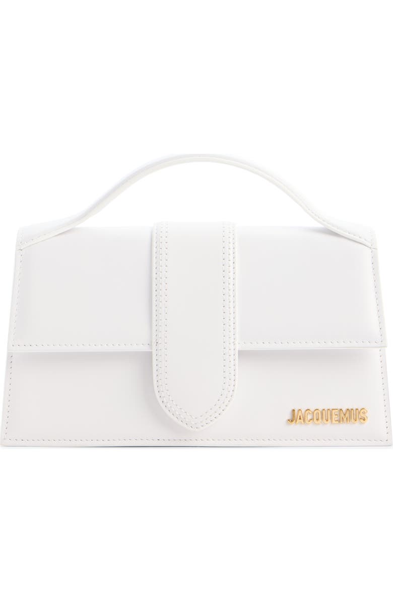 Jacquemus Le Grand Bambino Crossbody Bag, Main, color, White 100