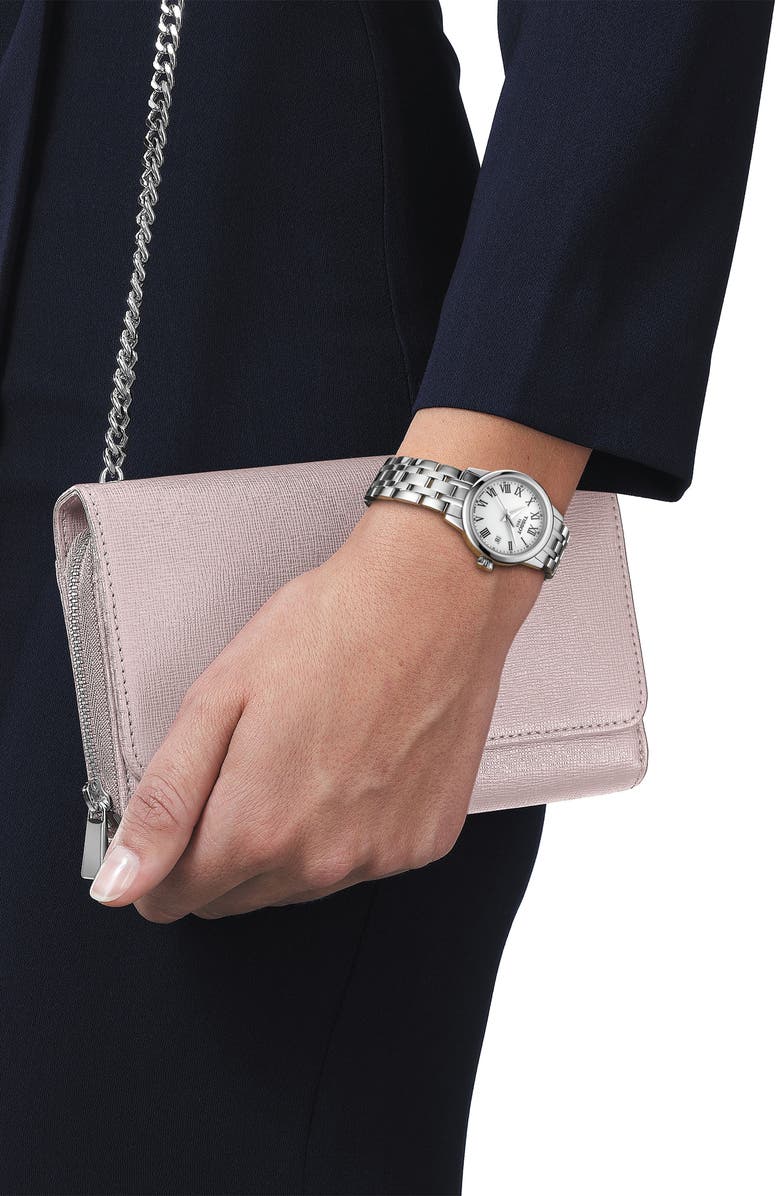 Tissot Classic Dream Bracelet Watch, 28mm, Alternate, color, White