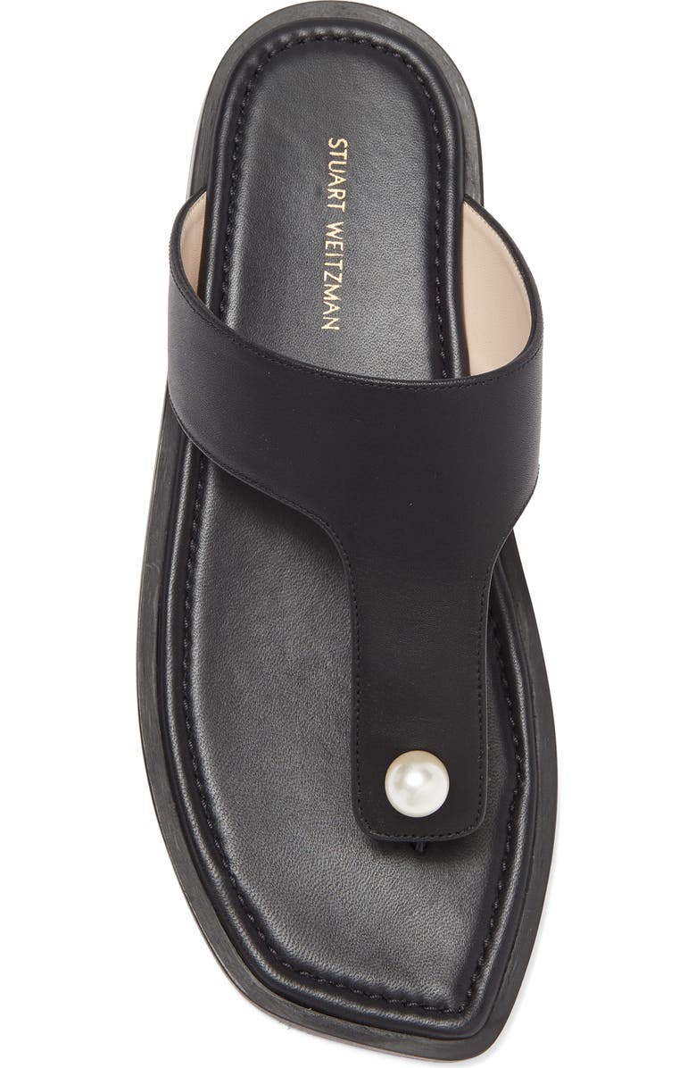 Stuart Weitzman Goldie Flat Sandal, Alternate, color,