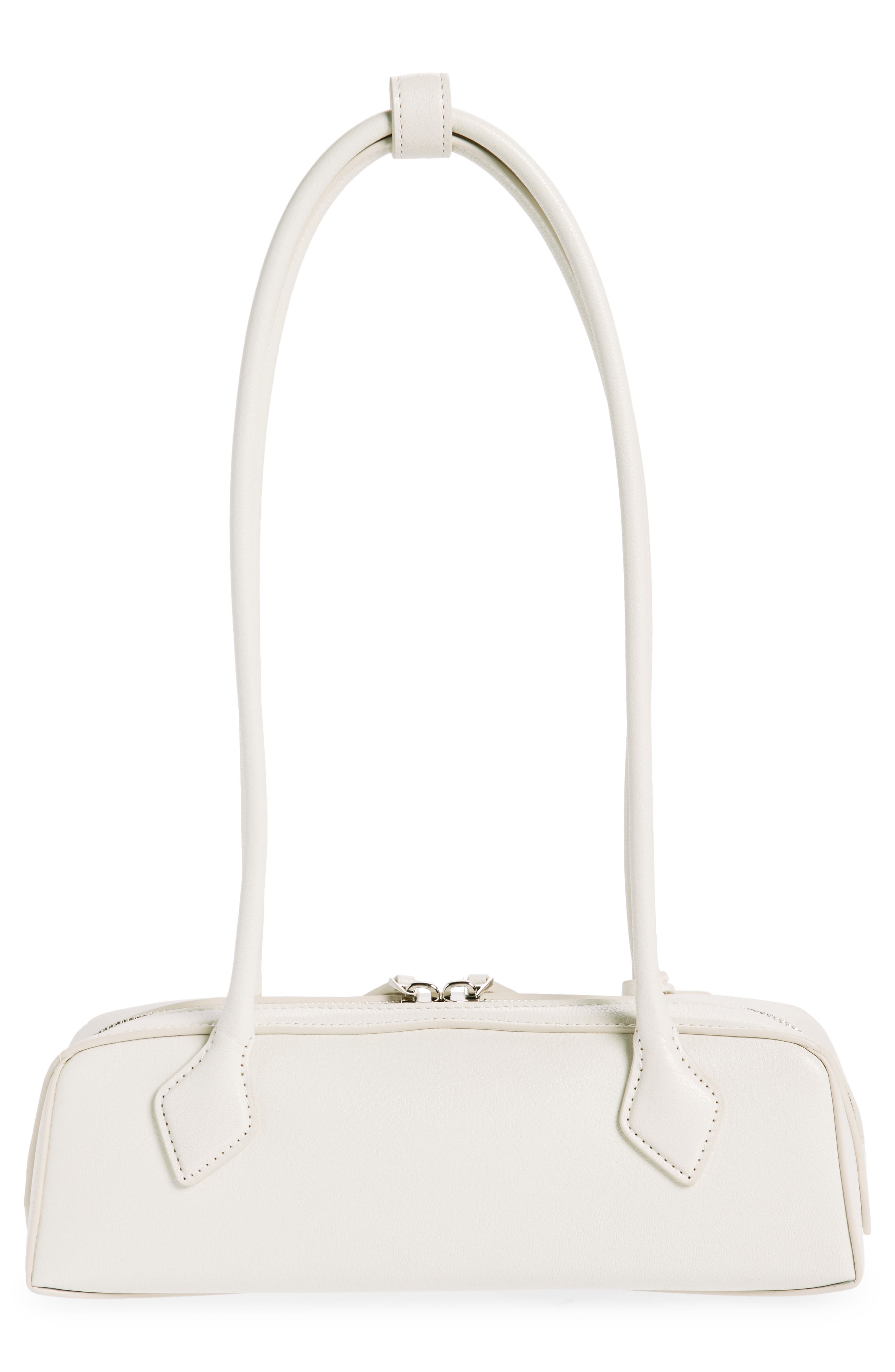 Le Teckel Small Shoulder Bag, Alternate, color, IVOIRE