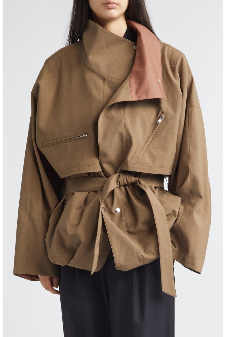 Marghera Convertible Coat, Main, color, BEIGE