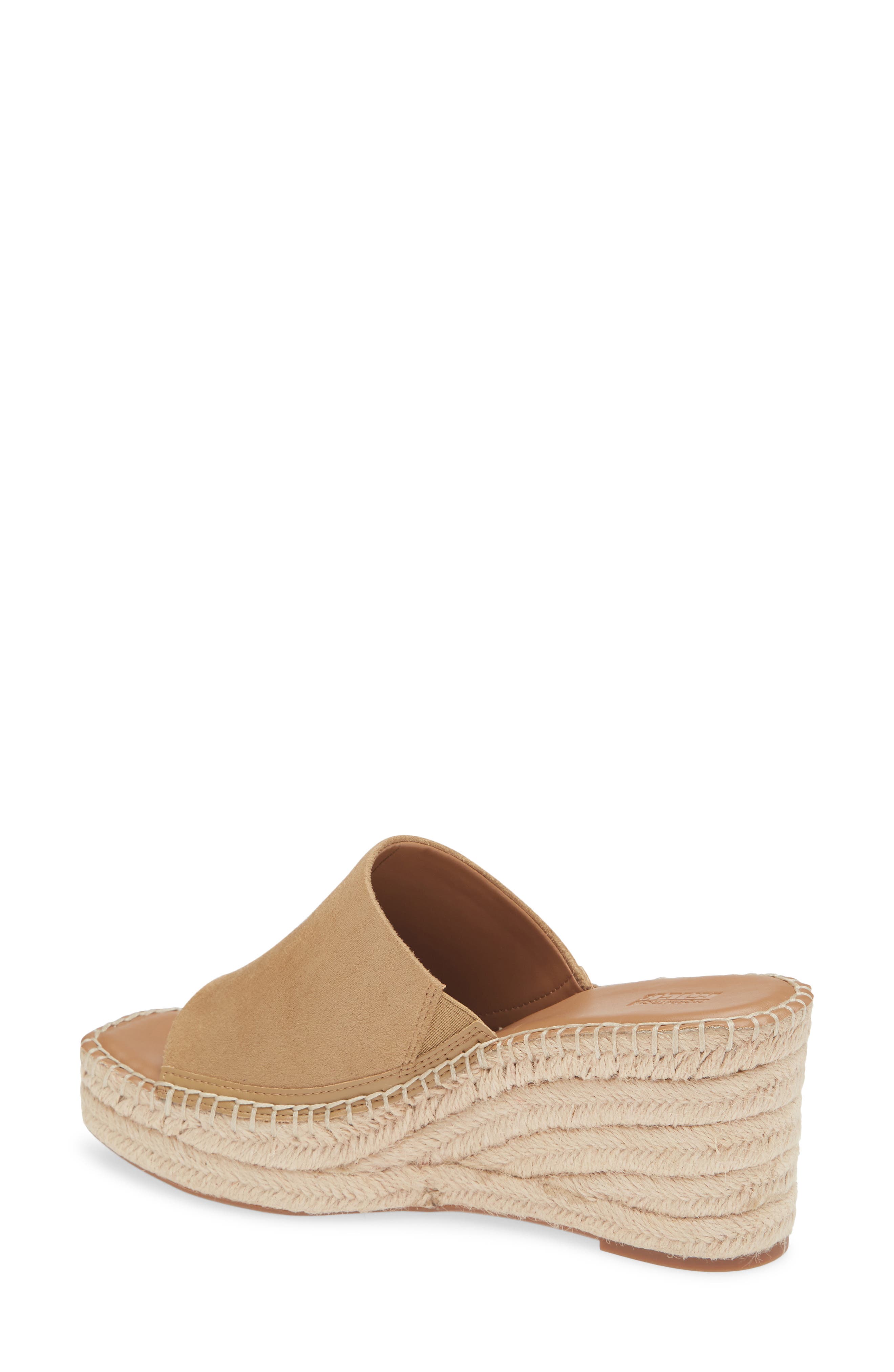 Claire Jute Wedge Slide Sandal, Alternate, color, TAN ICED COFFEE