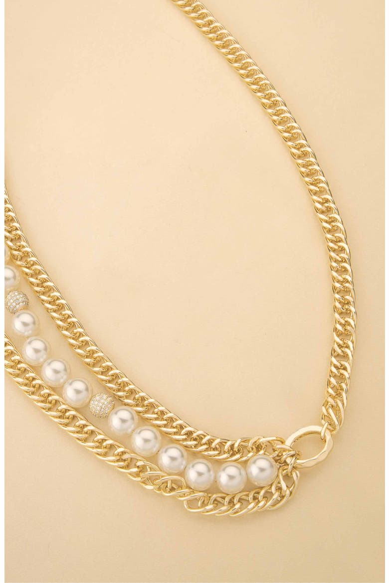 Layered Belly Chain, Alternate, color, GOLD