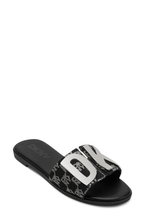 Waltz Logo Flat Sandal (Women)