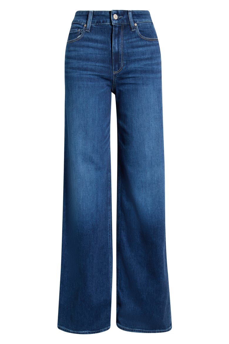 Anessa High Waist Wide Leg Jeans, Alternate, color, NEUTRA