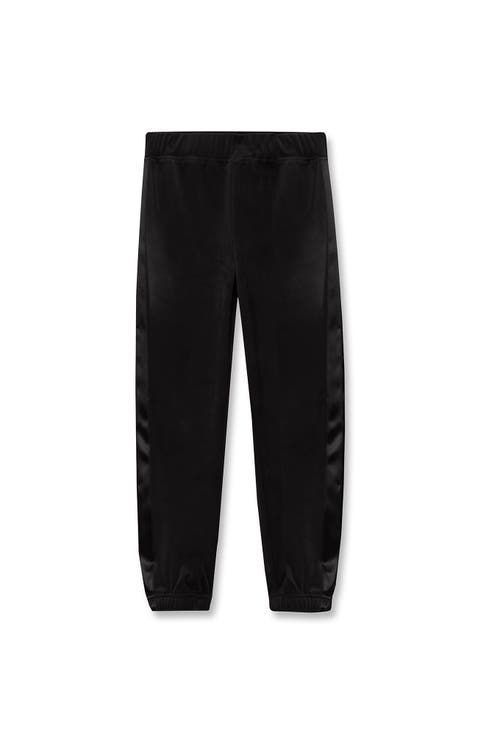 Girls Velour Sparkle Jogger Sweatpants