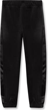 Lands' End Girls Velour Sparkle Jogger Sweatpants