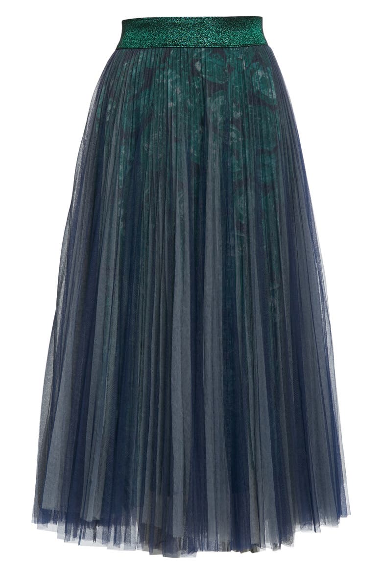 Hidden Gems Pleat Tulle Skirt, Alternate, color, HIDDEN GEMS