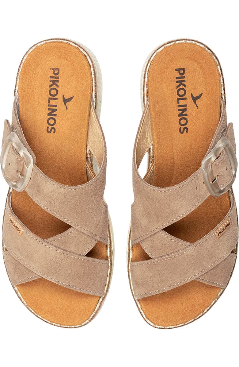 PIKOLINOS Gomera Wedge Sandal, Alternate, color, Desert
