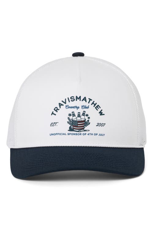 Travismathew Firecracker Fiesta Snapback Trucker Cap