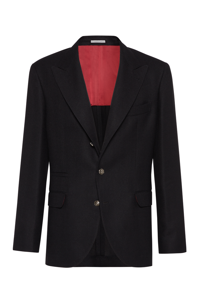 Brunello Cucinelli Blazer with peak lapel, Main, color, 