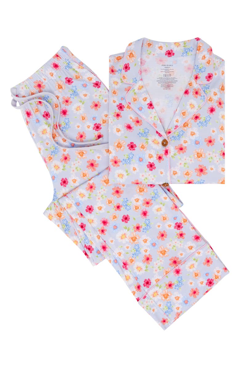 Posh Peanut Carissa Floral Pajama Set, Alternate, color,
