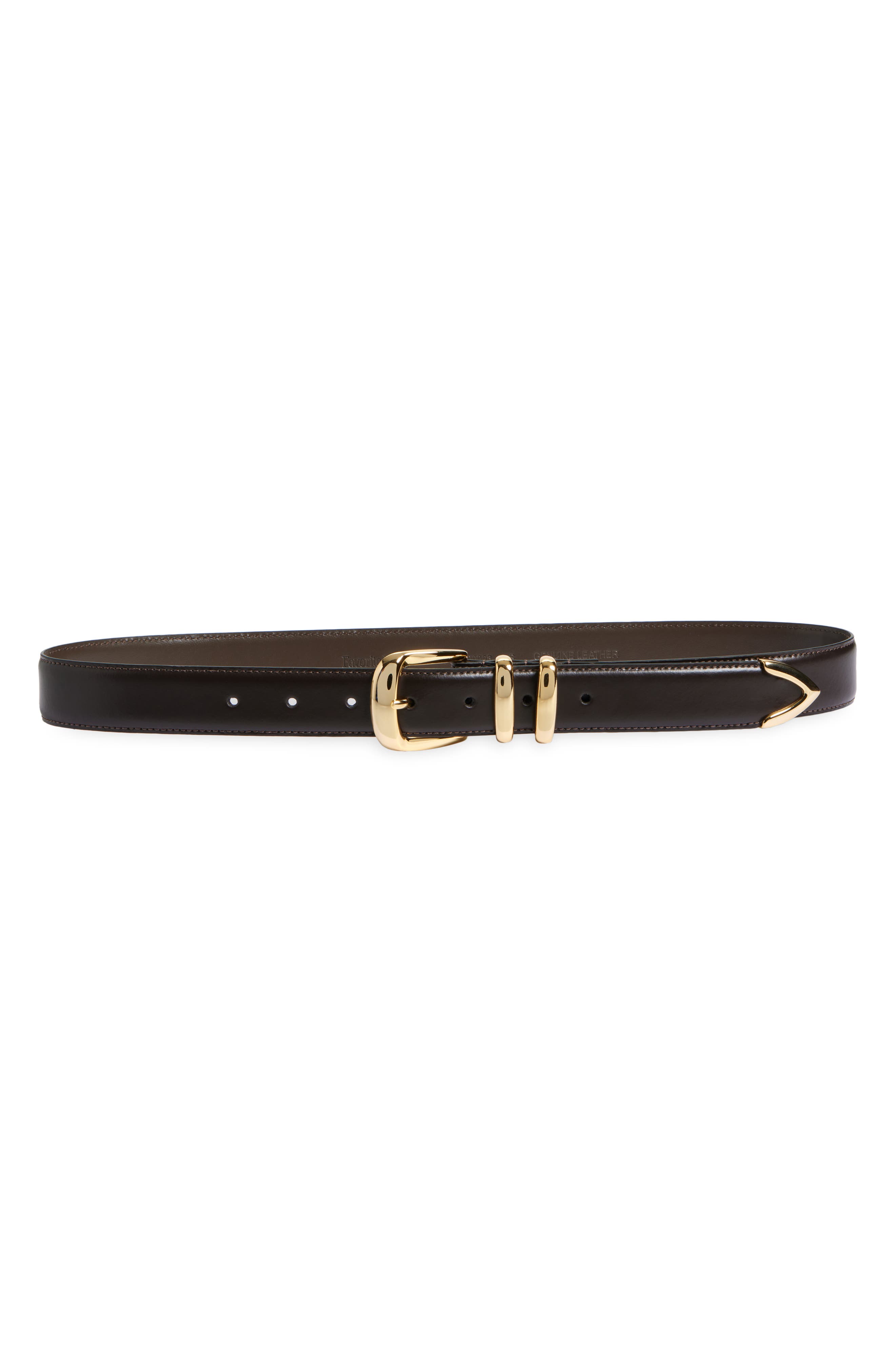 DARK BROWN/GOLD