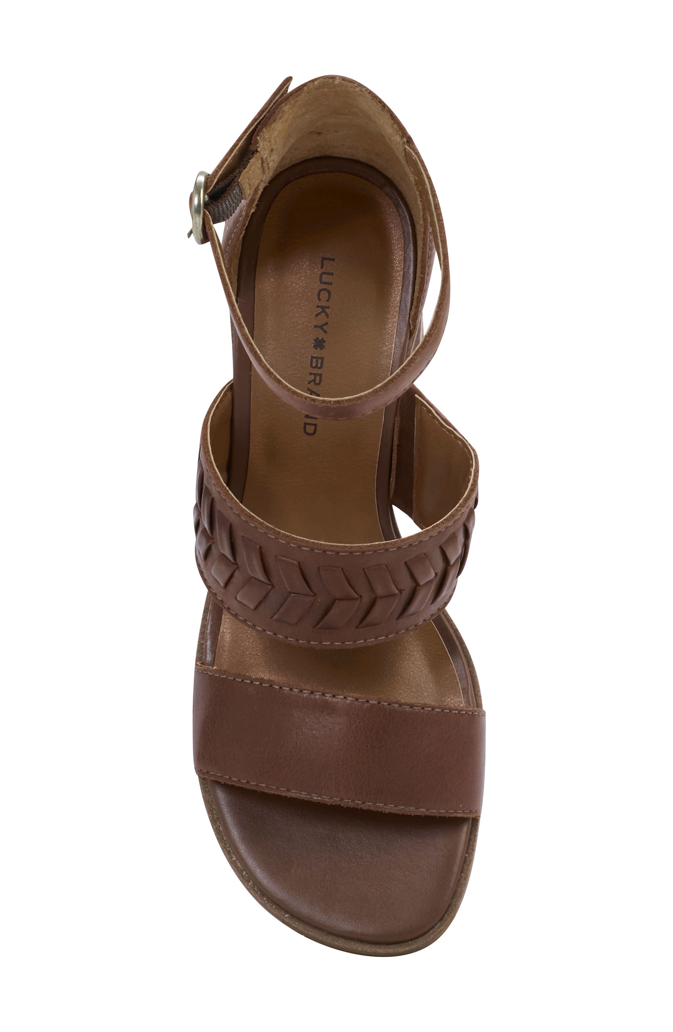 Lucky Brand Serenay Ankle Strap Sandal, Alternate, color, 