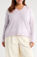 Nordstrom Cashmere V-Neck Sweater