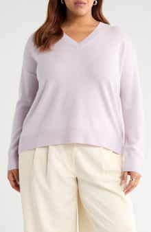 Nordstrom Cashmere V-Neck Sweater