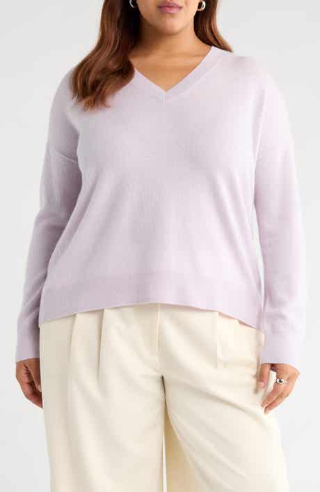 Nordstrom Cashmere V-Neck Sweater