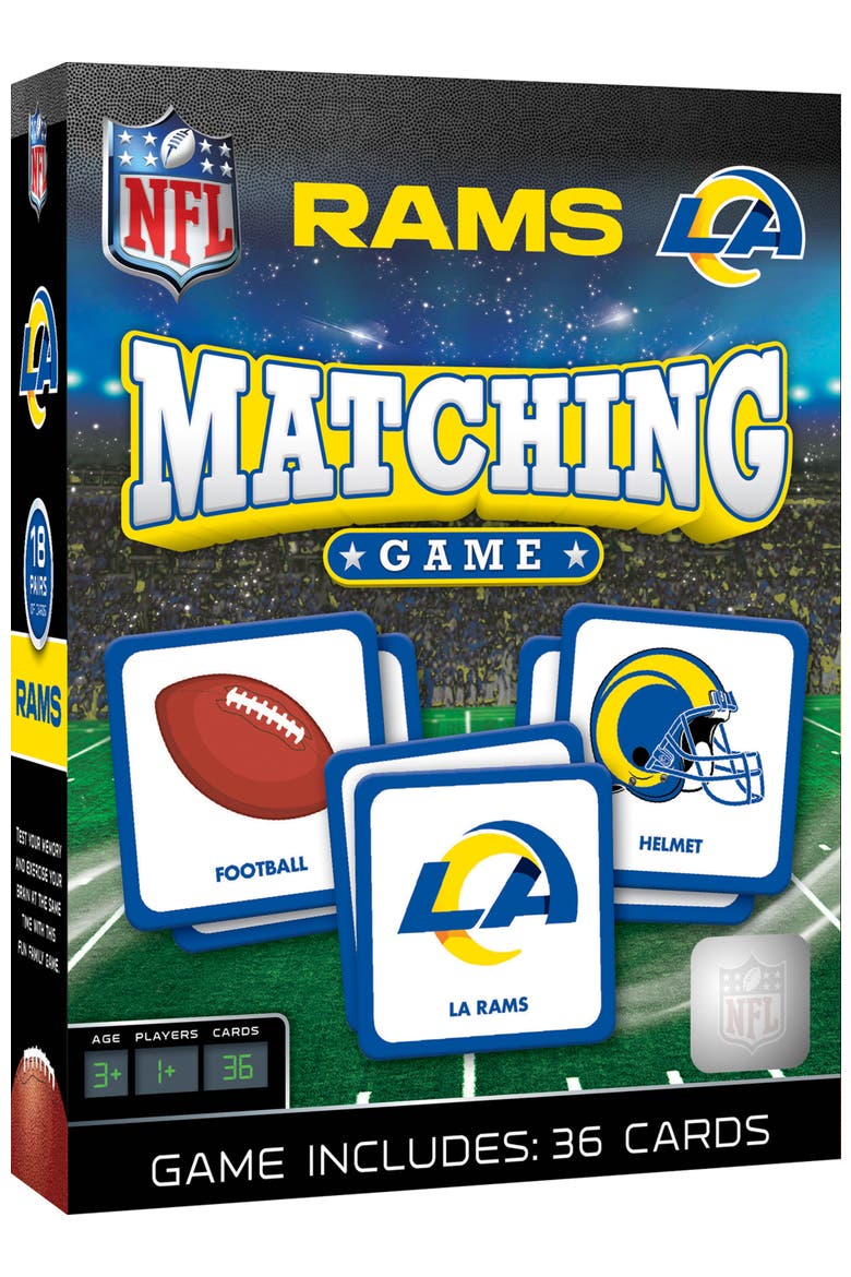 Los Angeles Rams Matching Game, Main, color, Multicolor
