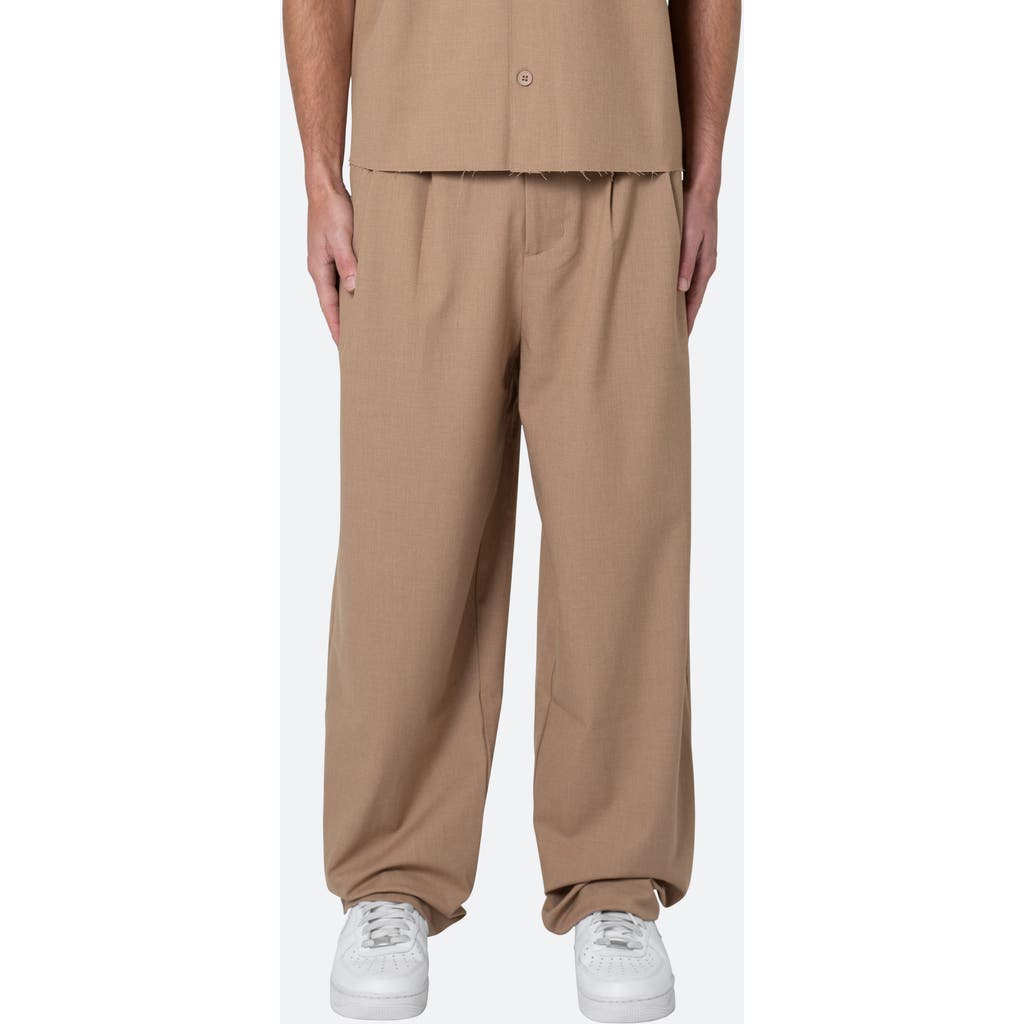 mnml Baggy Pleated Pants in Khaki  product