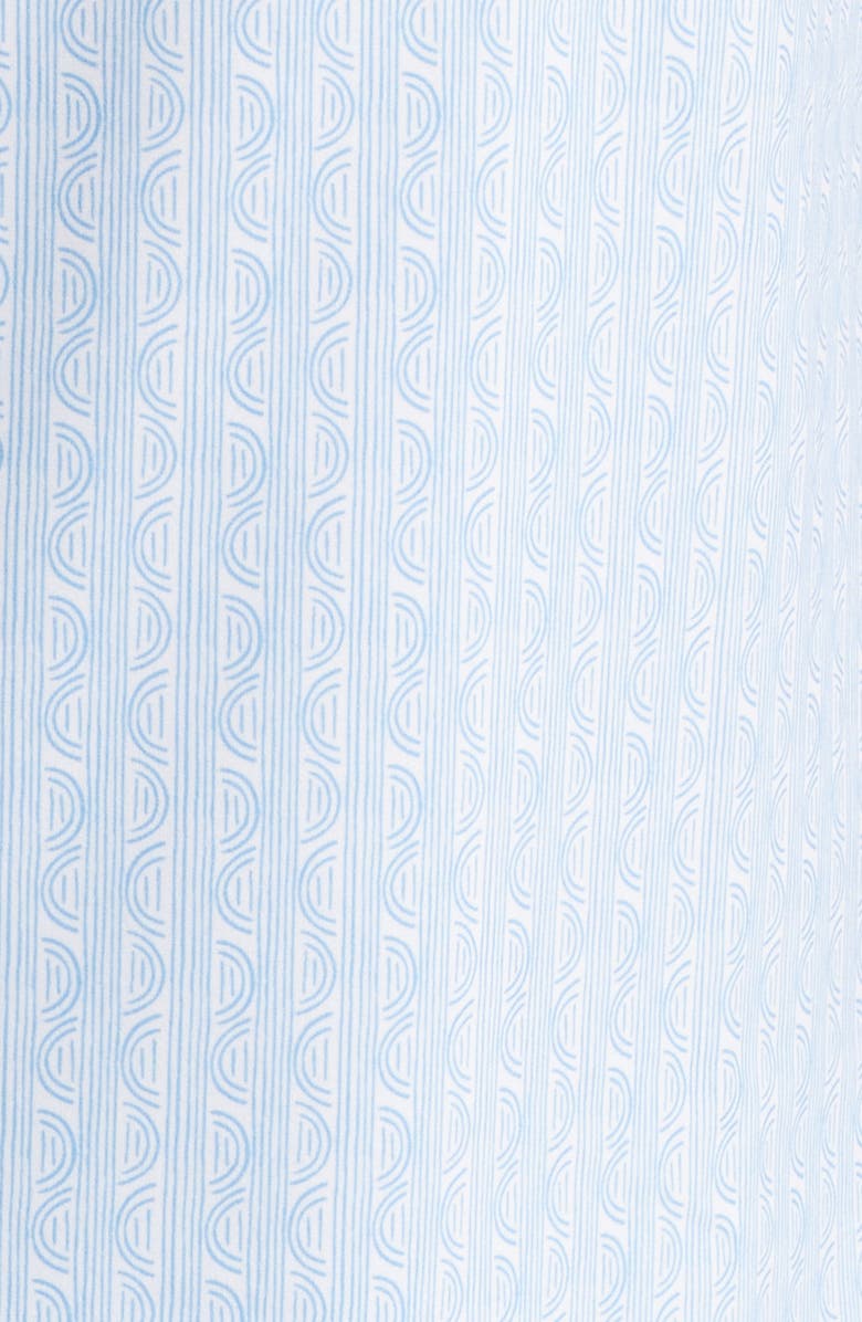 Mizzen+Main Leeward Trim Fit Short Sleeve Performance Button-Up Shirt, Alternate, color, 