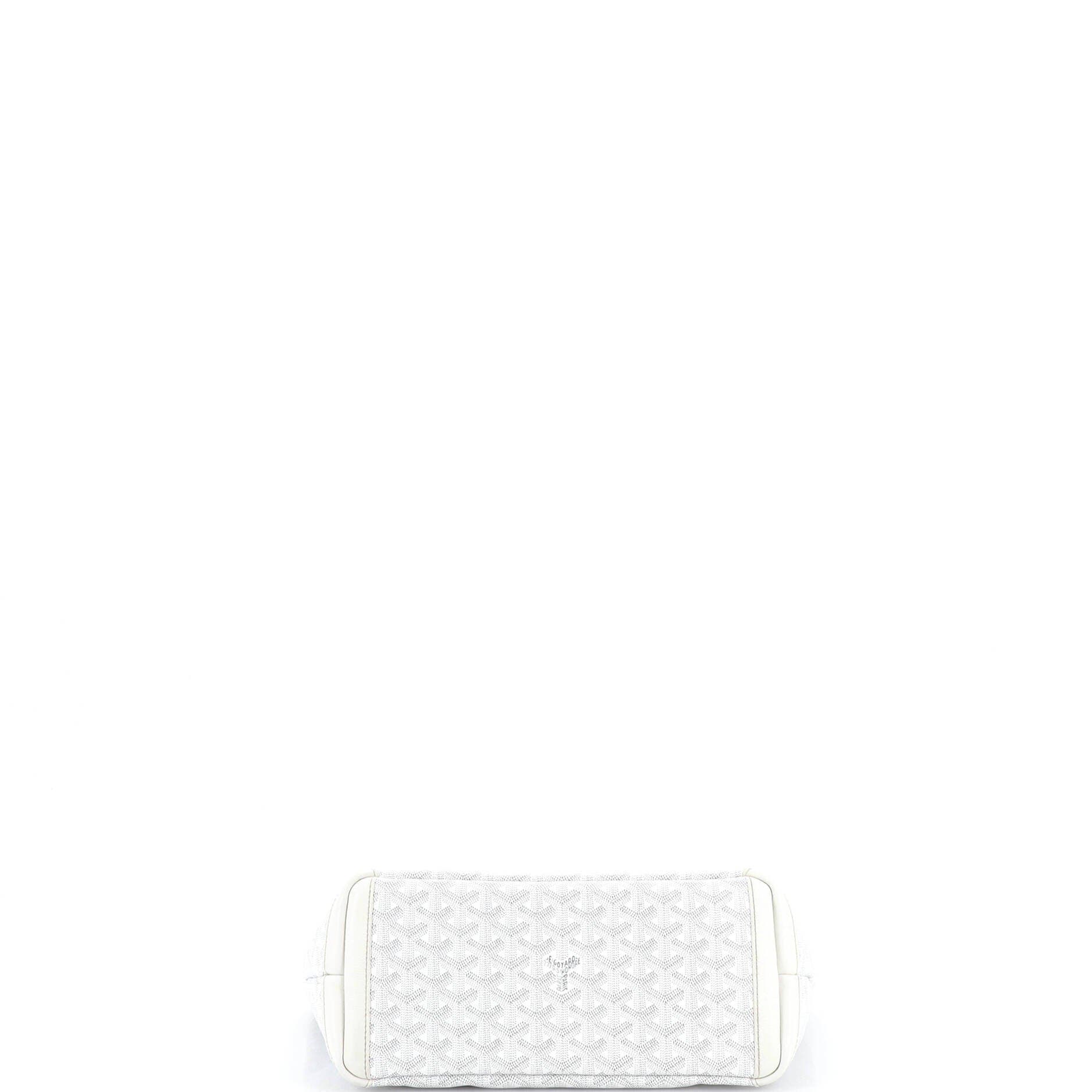 Pre-Owned Goyard Artois Tote Coated Canvas PM, Alternate, color, White