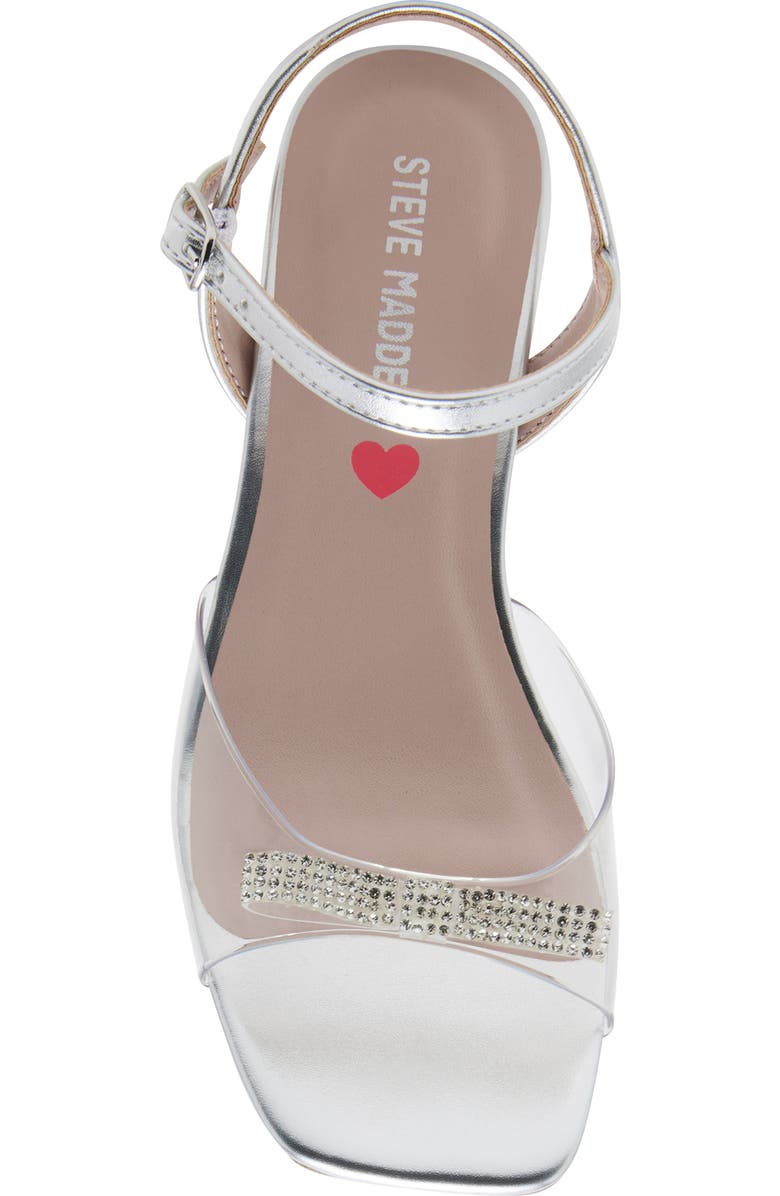 Steve Madden Kids' Jmerry Ankle Strap Sandal, Alternate, color, Vinyl