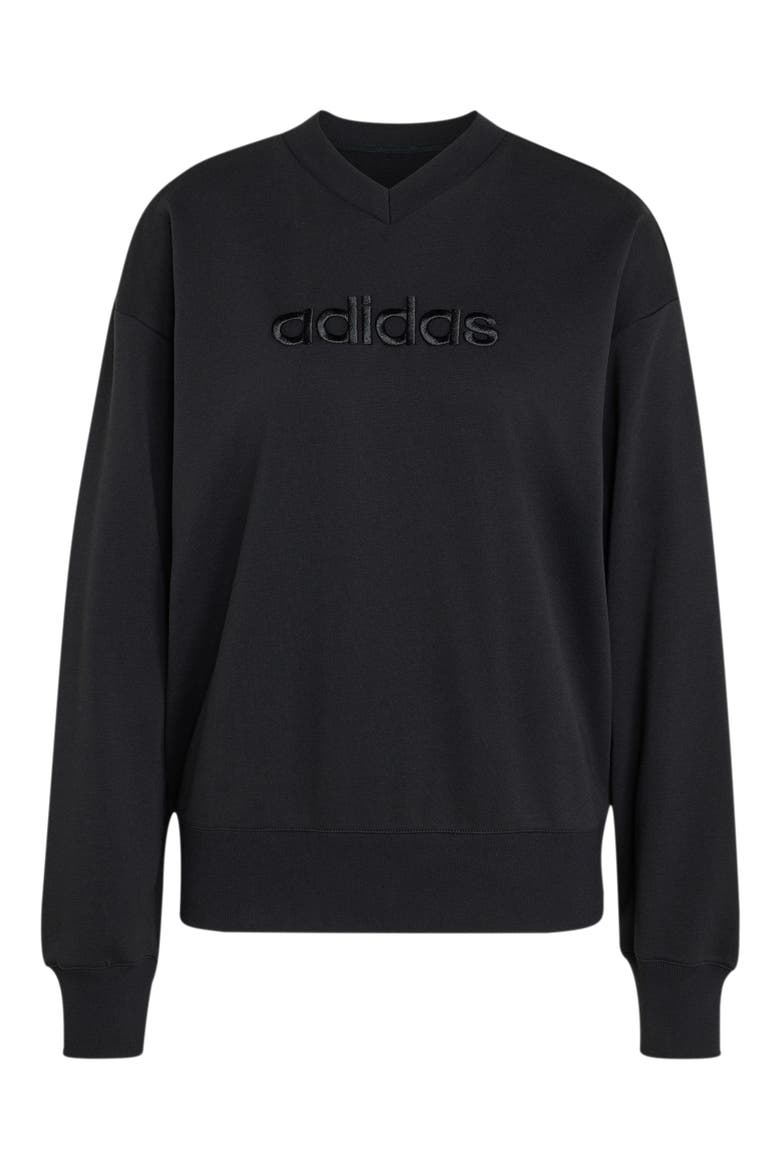 Logo Graphic Pullover Sweatshirt, Alternate, color, BLACK