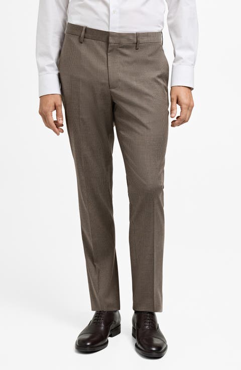 Herringbone Super Slim Fit Pants