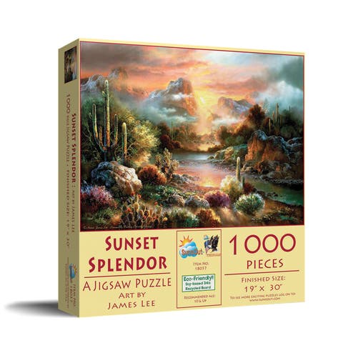 Sunset Splendor 1000 piece Jigsaw Puzzle for Adults