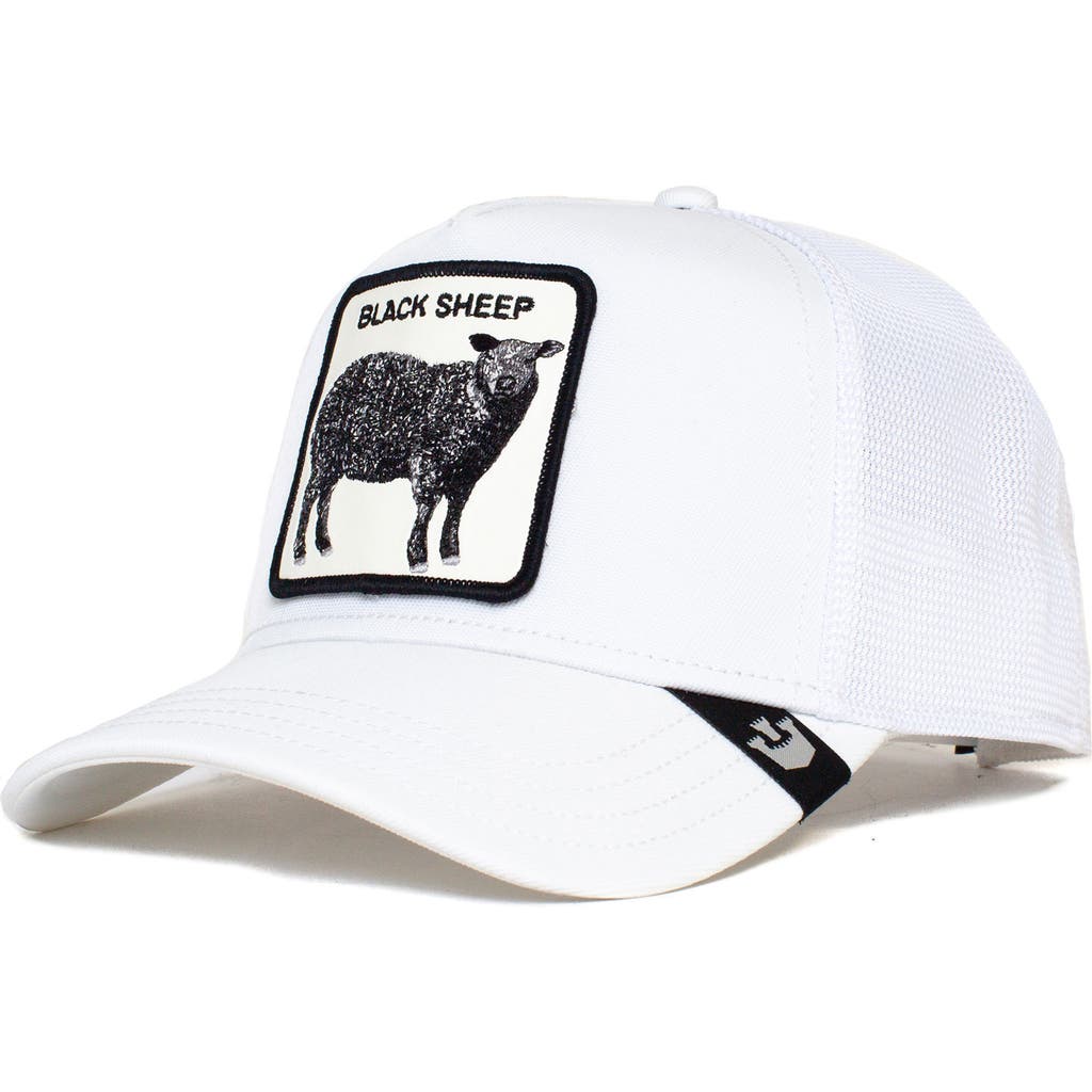 Goorin Bros . Platinum Sheep Trucker Hat In Silver