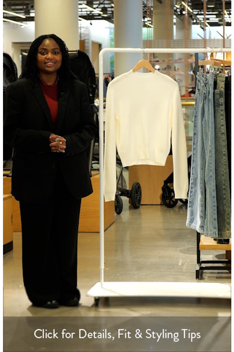 The Whitney Mock Neck Sweater video