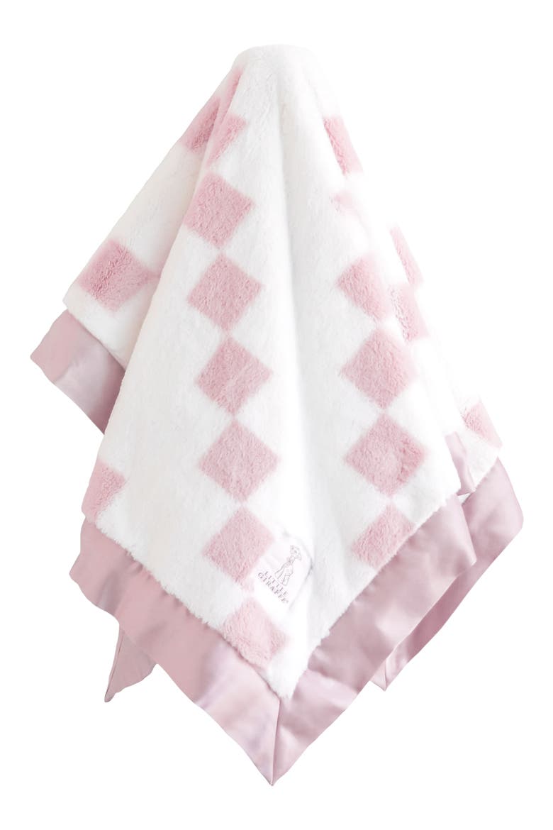 Stairway Luxe Strand Faux Fur Blanket, Alternate, color, DUSTY PINK