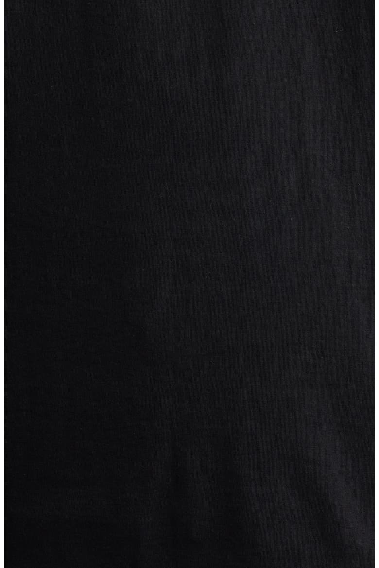 Regular Fit 4-Pack Supima® Cotton T-Shirts, Alternate, color, BLACK