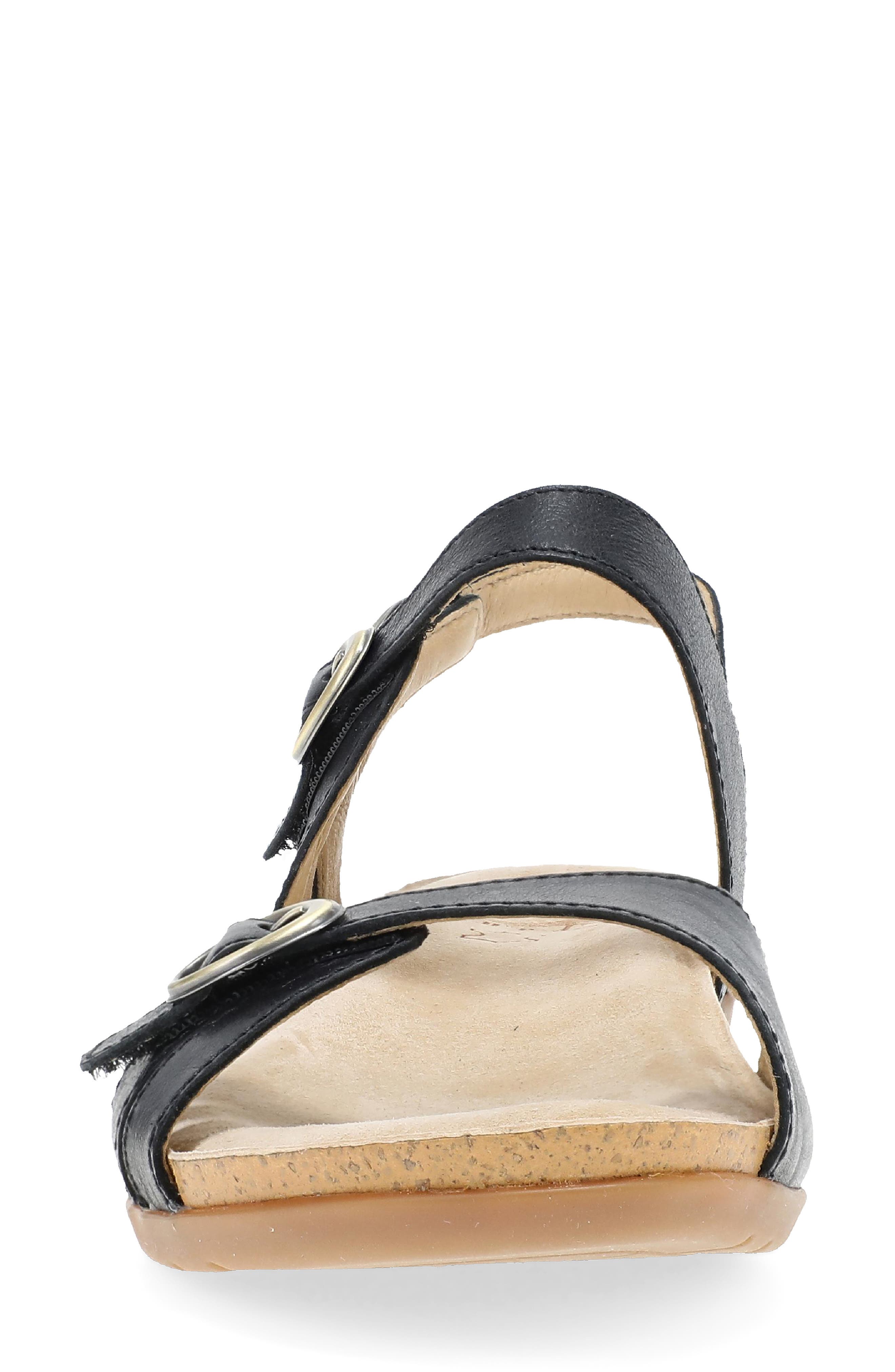 Dansko Ruthie Strappy Sandal, Alternate, color, Black