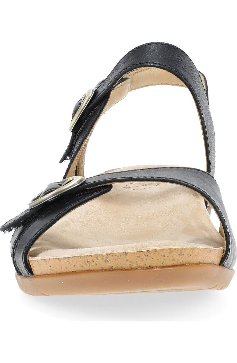 Dansko Ruthie Strappy Sandal, Alternate, color, Black