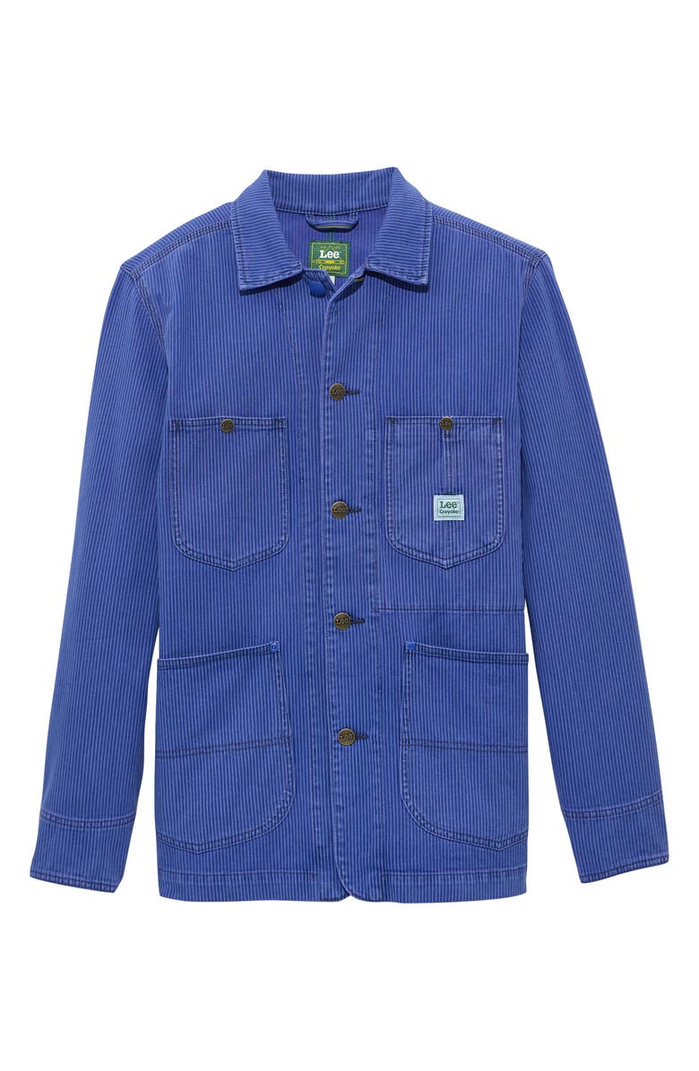 Lee X Crayola Jacket, Alternate, color, Overdye Violet Blue