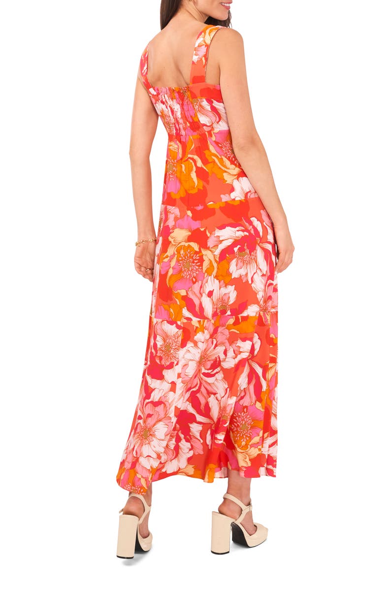 Vince Camuto Floral Tiered Maxi Dress, Alternate, color, 