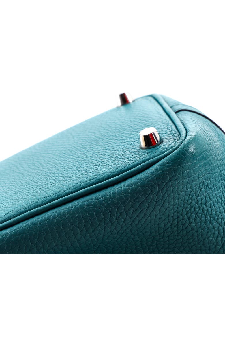 Pre-Owned Hermes Picotin Lock Bag Clemence PM, Alternate, color, Bleu Paon