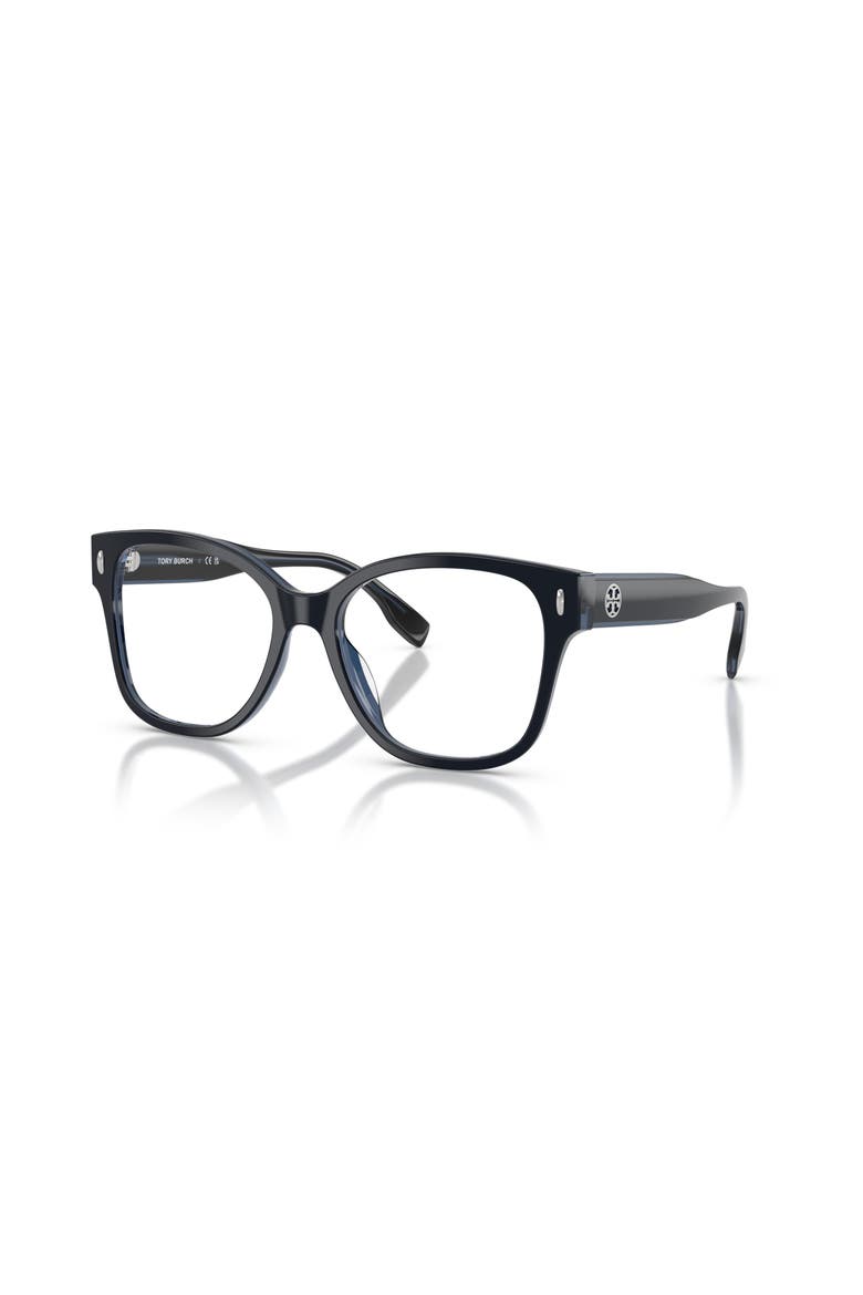 54mm Square optical glasses, Main, color, Blue