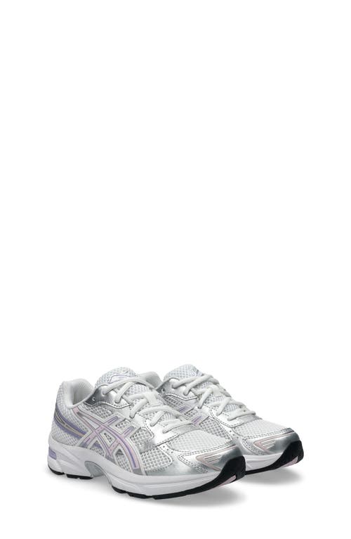 ASICS® Kids' GEL-1130™ Running Sneaker in White/cosmos 