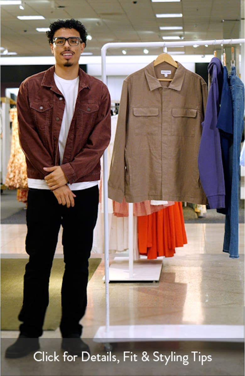 Linen Shirt Jacket, sales video thumbnail