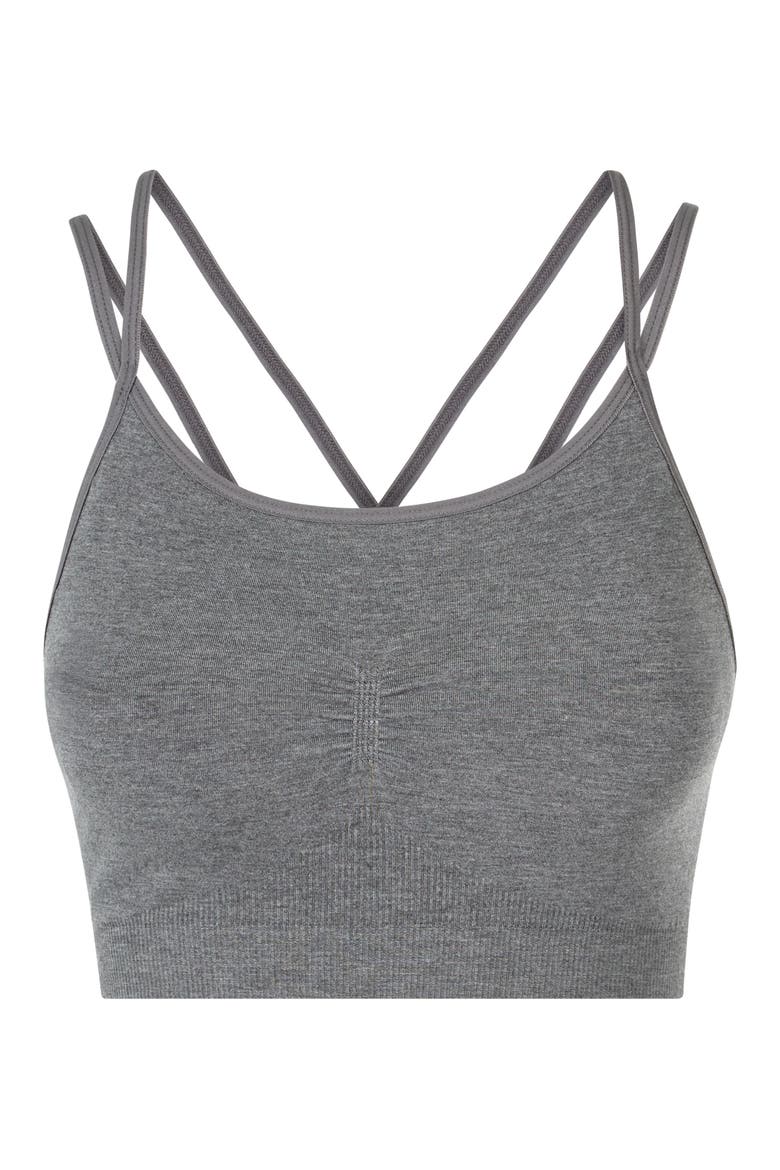 Brahma Padded Yoga Bra, Alternate, color, CHARCOAL MARLDNU
