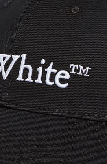 Off-White Bookish Embroidered Logo Baseball Cap | Nordstrom