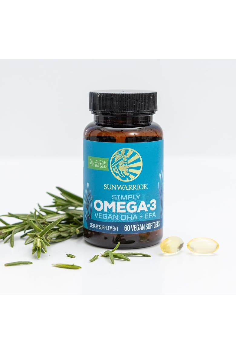 Simply Vegan Omega 3 Softgels, 60ct, Alternate, color, No Color