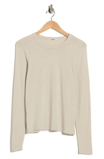 Buck Mason Cloud Jersey Slim Long Sleeve T-shirt In Multi