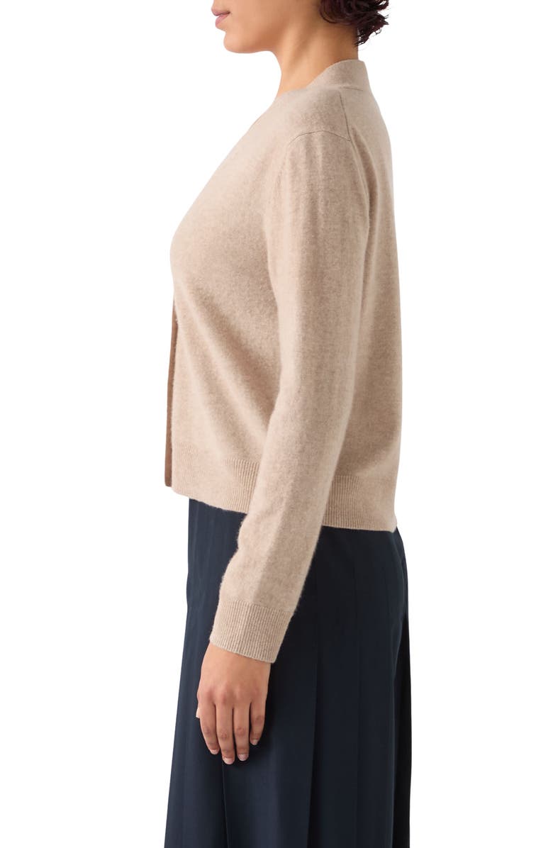 LK Bennett Mara V-Neck Cotton Cardigan, Alternate, color, 