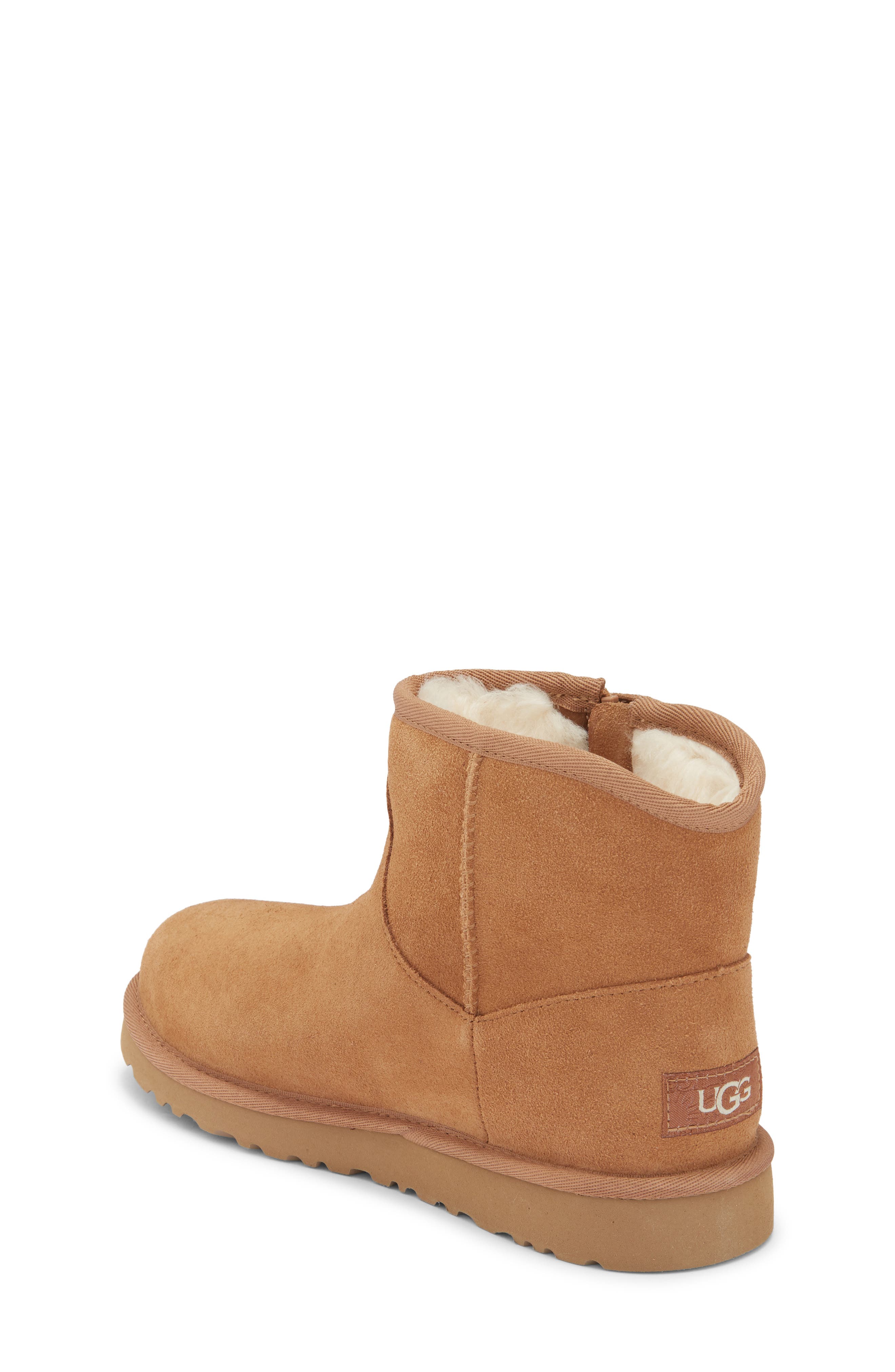 UGG<sup>®</sup> Kids' Adri Classic Mini Boot, Alternate, color, Chestnut